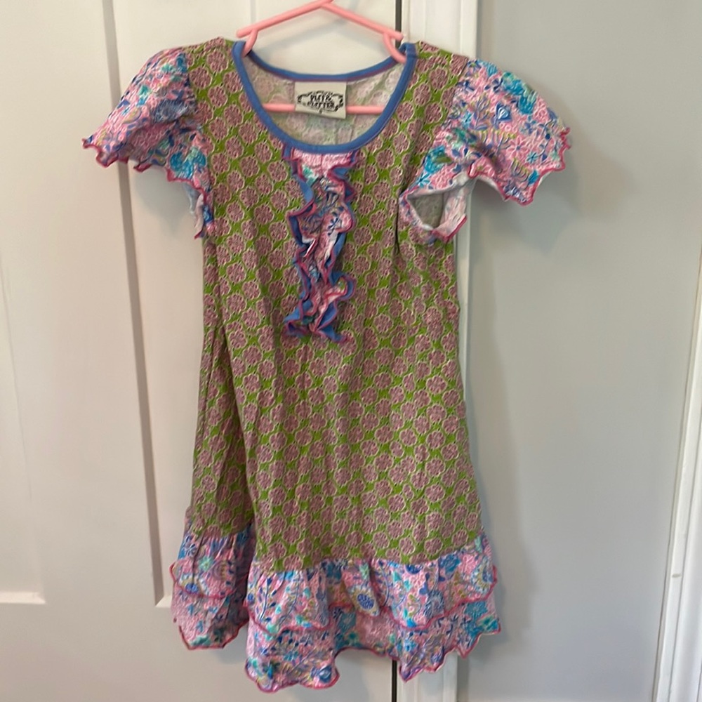 Flit & Flutter multi-colored dress